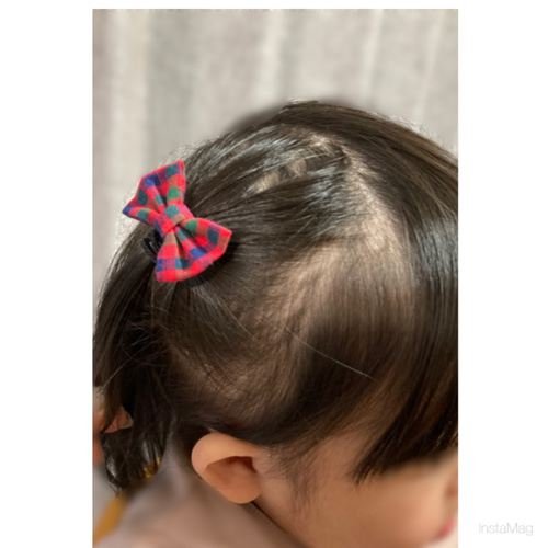 ファミリアヘアゴム くるみボタンヘアゴム 雑貨・その他 umi._.sora