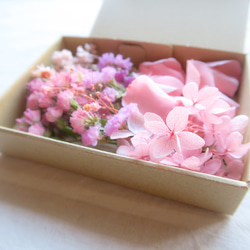 春の桜ピンク花材セット ドライフラワー プリザーブドフラワー ドライ