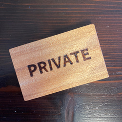 ウッドバーニング看板 木製 OPEN CLOSED(クリア) ハンドメイドのサイン