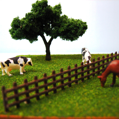 情景模型 「牧場」 立体・オブジェ TOMO 通販 22982｜Creema