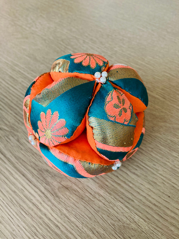 鞠 置き物 縁起物 マリ その他置物 j-style ktyハンドメイド 通販