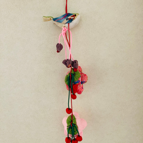 鶯 梅 桜 吊るし雛 壁掛け 縁起物 その他インテリア雑貨 j-style kty