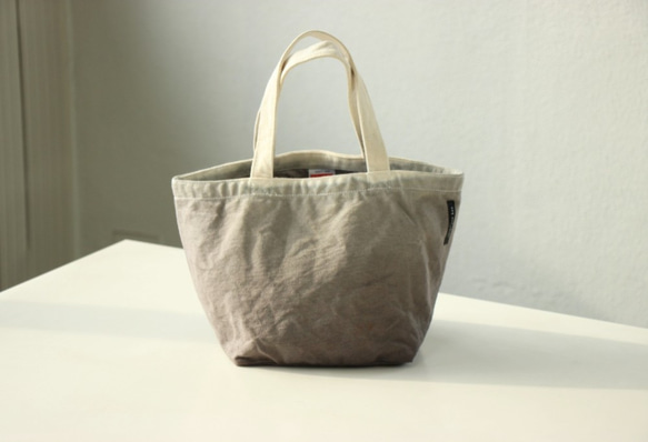 [New Item☆] Mini Tote Bag 灰色 第2張的照片