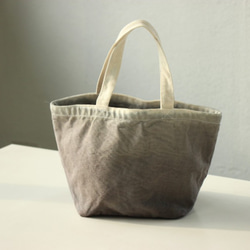 [New Item☆] Mini Tote Bag 灰色 第3張的照片