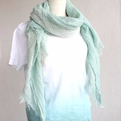 Hand dyed scarf　T16187 第2張的照片