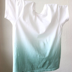 Hand dyed T-shirt  T16505 第3張的照片