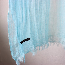 Hand dyed scarf　T16188 第4張的照片