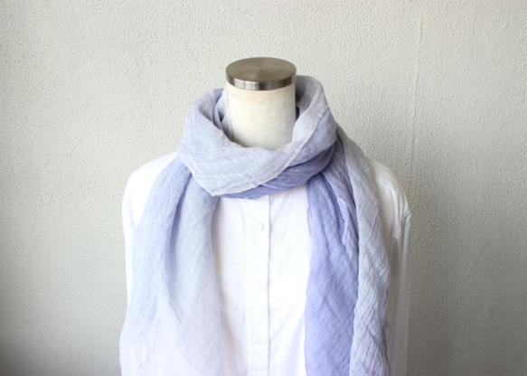 3 colors★Hydrangea purple★cotton linen T18334 第2張的照片