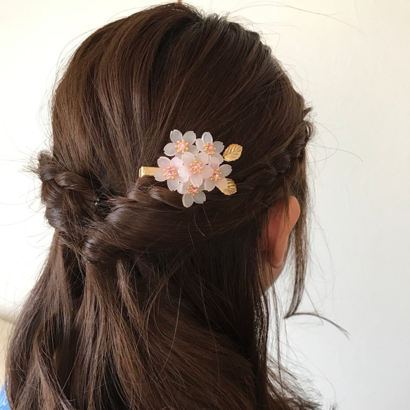 はんなり｡｡。桜♪~簪(ヘアクリップ)~ 4枚目の画像