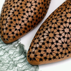 手作り 革 レトロ カジュアル ローヒールレザー フラットサンダル 夏 サンダル レ 夏の福袋 10枚目の画像