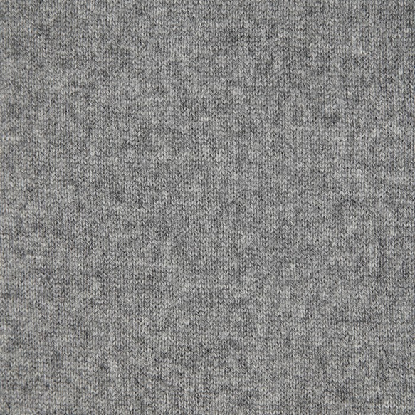 100%カシミヤ ロングマフラー Medium Grey 10枚目の画像