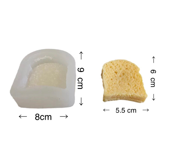 食パン　ブレッド　シリコンモールド 6枚目の画像