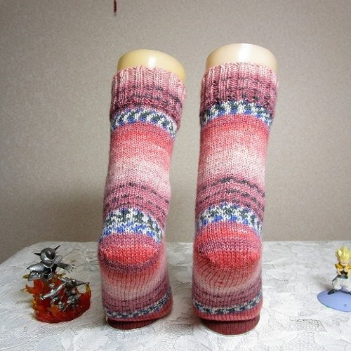 手編みソックス Opal Sweet & Spicy 6754 Sorbet 靴下 azulinco