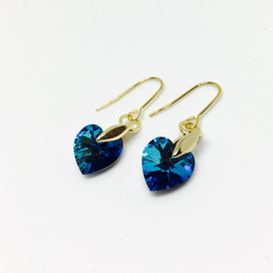 the sea heart♡ ピアス/イヤリング 2枚目の画像