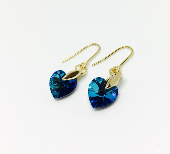 the sea heart♡ ピアス/イヤリング 2枚目の画像