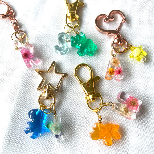 ミニ！世界にひとつだけ☆イニシャルキーホルダー キーホルダー