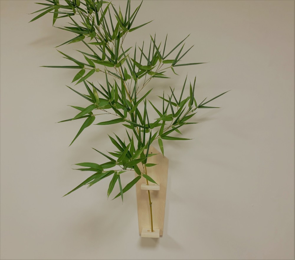 笹飾り専用 壁掛け一輪挿し 一輪挿し・花瓶・花器 木工クラフト工房