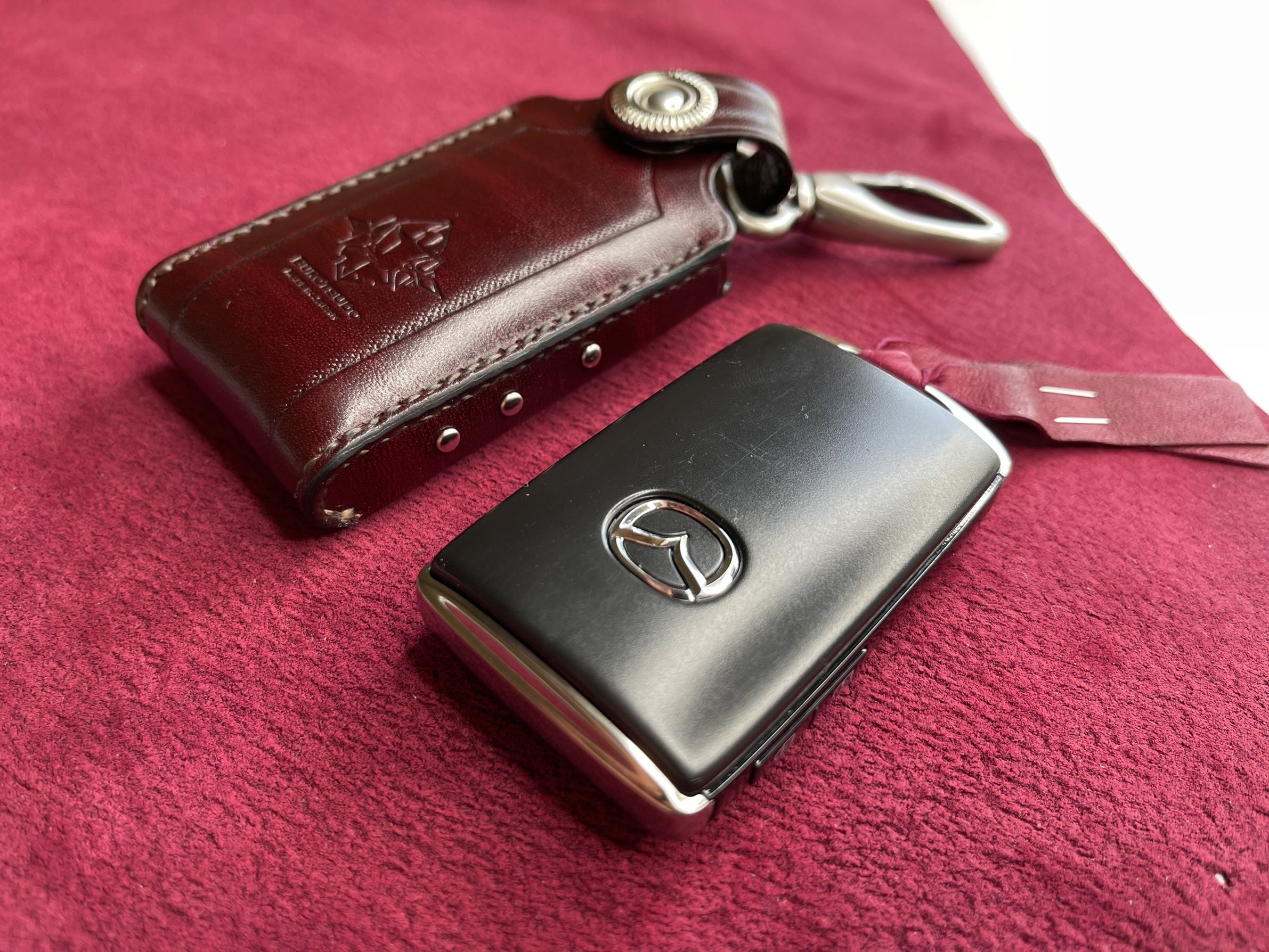 無骨堂　新型マツダ車スマートキー対応キーカバー