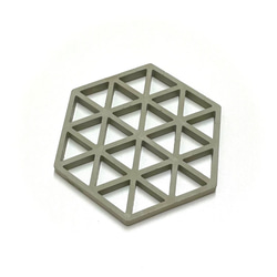 mor-mesh hexa　【モルタル　コースター　インテリア】 1枚目の画像
