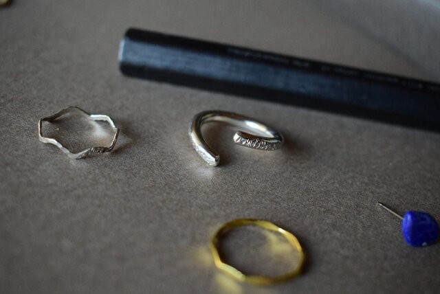 スプリットリング4　uroko　極太　sv９２５（金色に変更可能）