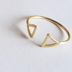 triangle×triangle ring k18 2枚目の画像