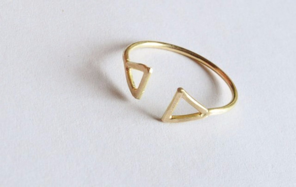 triangle×triangle ring k18 2枚目の画像