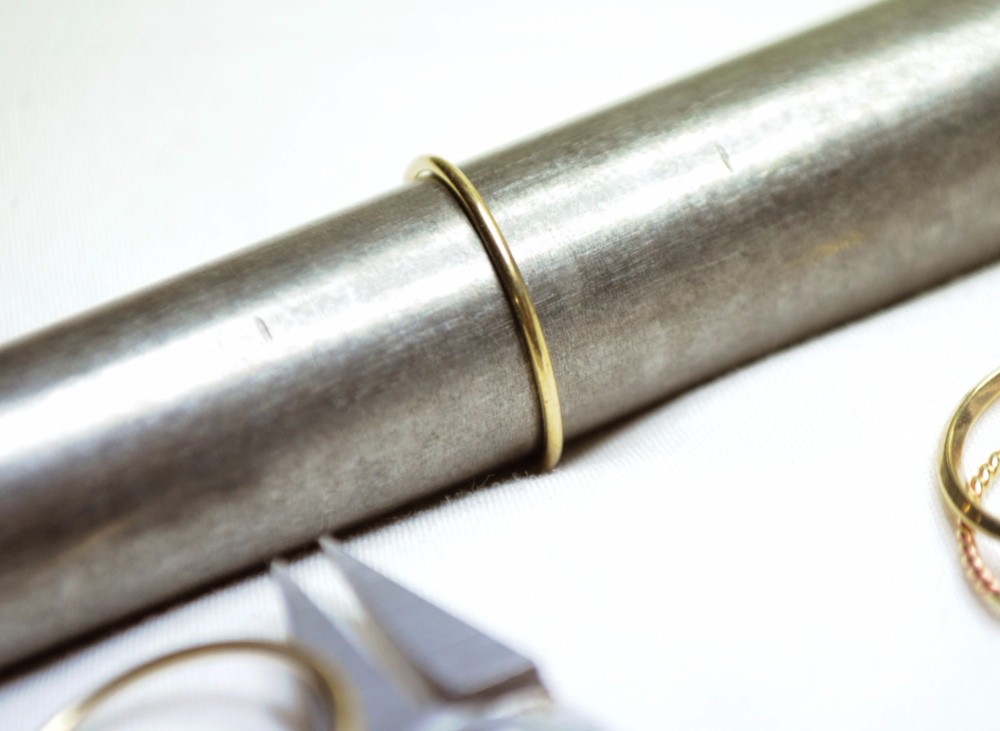 ストレートリング　K１８