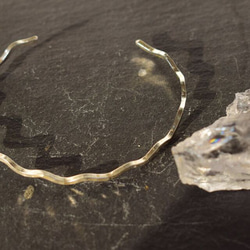 Uneune Poko Poko 手鐲 1.5 mm sv925 第4張的照片