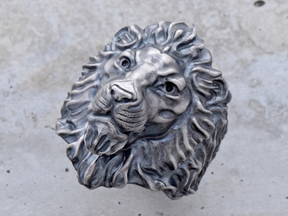 百獣の王ライオンリング 6枚目の画像