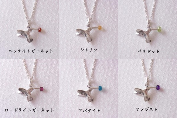 Hummingbird necklace 第2張的照片