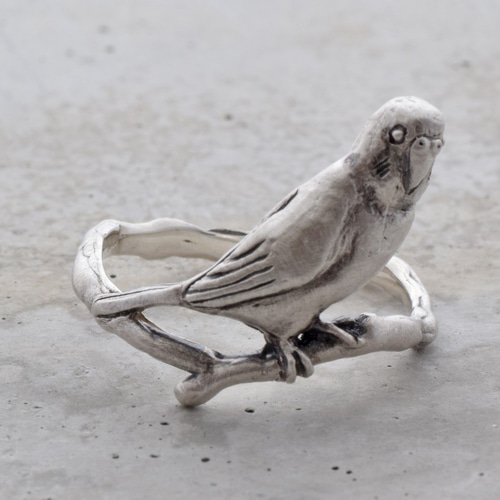 セキセイインコのリング 指輪・リング naturama 通販 10699866
