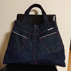リメイクデニム☆オーバーオールバッグ トートバッグ スー 通販