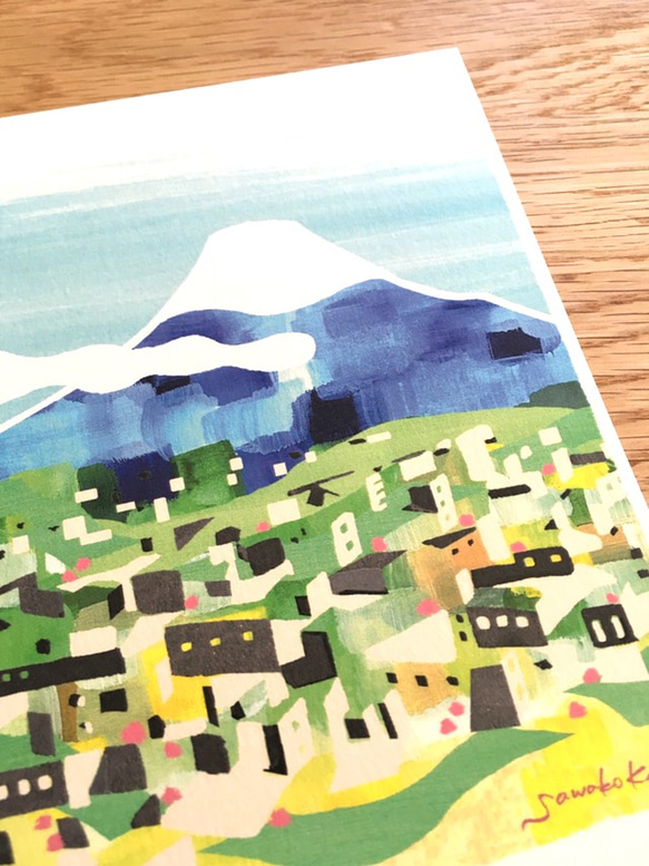 選べる♪富士山ポストカード3枚セット「no.5春の訪れ」 3枚目の画像