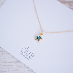 14kgf star necklace 3枚目の画像