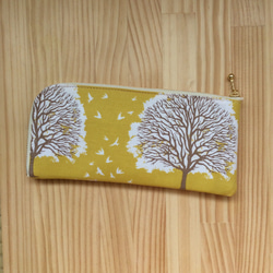 スリムな長財布　Ｌ字ファスナー  majestic oak 1枚目の画像