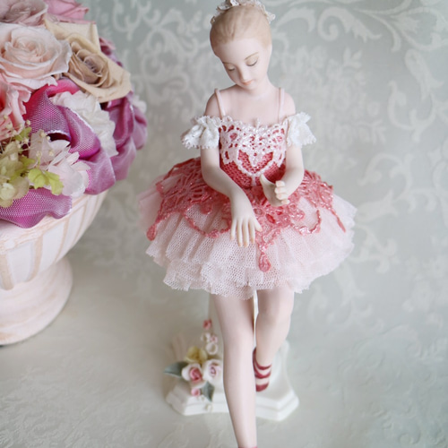 LLADRO リヤドロ リトルバレリーナ 出番前 バレエ 置物 01008125