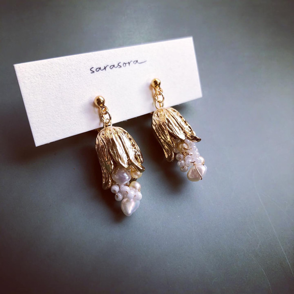 tubomi earrings 1枚目の画像