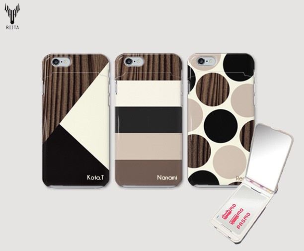 B) カスタム木製iPhoneケース　オーダー受付(ピックガードオプション付) B) カスタム木製iPhoneケース オーダー受付(ピックガード
