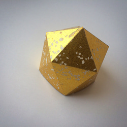 紙燈罩Polyhedra 20-5＃01帶LED蠟燭 第1張的照片