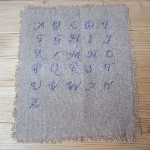 イニシャル刺繡付きも可☆1点物120㎝☆人魚姫の手刺繍スモック その他