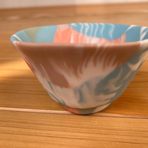 透光磁器練り込みのぐい呑み 水鏡 おちょこ・ぐい呑み・徳利 とら