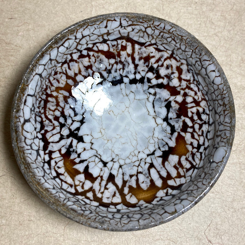 Amazon.co.jp: 蛇蝎唐津馬上杯 唐津焼 ぐい呑 焼き物 陶器 酒器