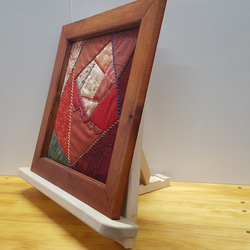 折り畳み式卓上イーゼル ナチュラル イエローポプラ 1枚目の画像