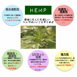 滿月植物染色EM大麻5指襪〜圓點沙灘和櫻花〜22〜24cm大麻冷藏中性 第3張的照片