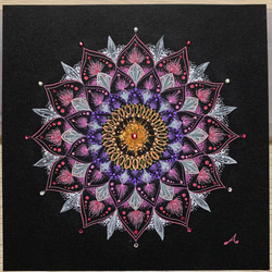 オーダーメイド曼荼羅アート 絵画 mandara love 通販 12349168｜Creema