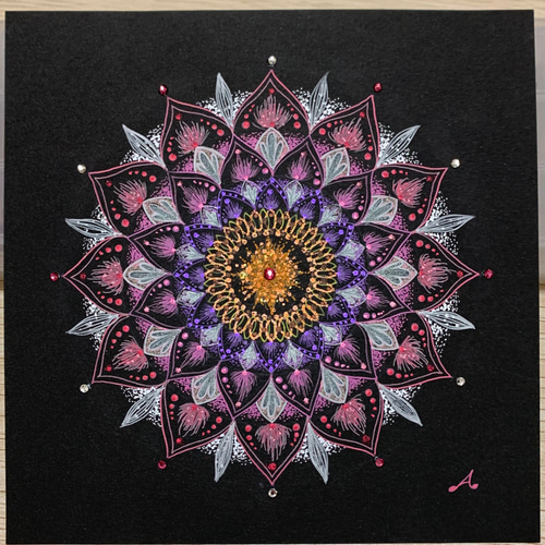オーダーメイド曼荼羅アート 絵画 mandara love 通販 12349168