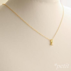 14kgf-petit jewelry ネックレス（ＣＺ6本爪） 5枚目の画像