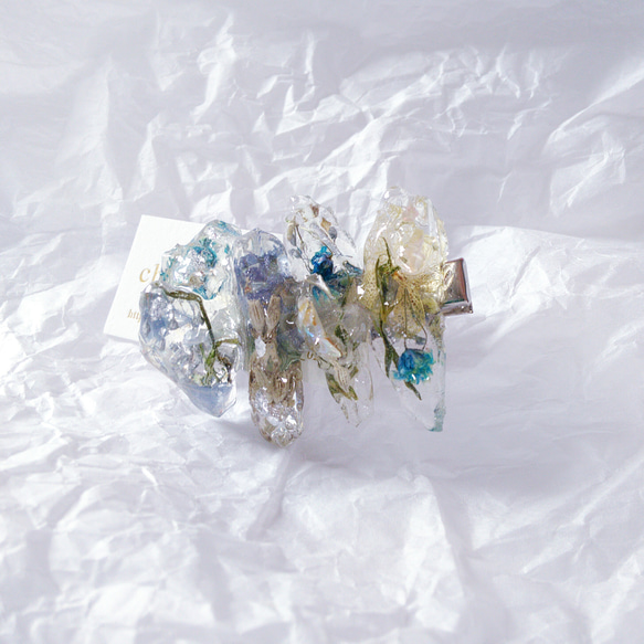 お花の氷柱 aurora クリップ 3枚目の画像