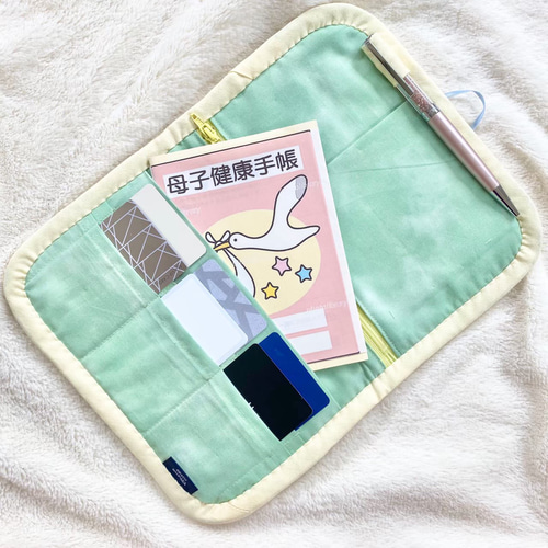 母子手帳ケース】ハワイアンキルト+*｡ﾟ 海°｡*+ MCK33Sh-5 その他ケース