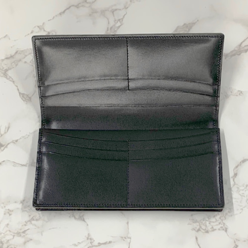 日本製 上質 リザード ロングウォレット 長財布 トカゲ革 エキゾチック